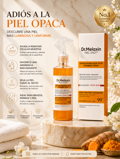 Dr. Melaxin Peel Shot Exfoliante Corporal + colágeno de ojeras
